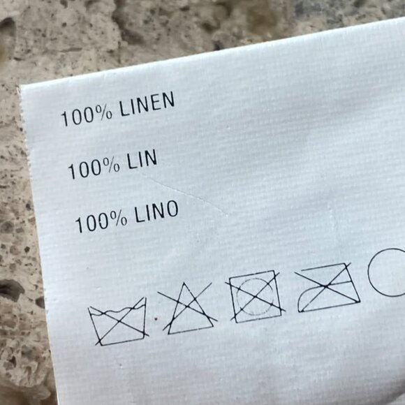 2 Crate & Barrel 52W x 84L Cream 100% LINEN SHEER Curtains - Picture 3 of 7